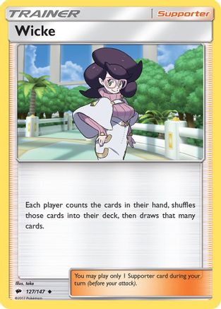 Wicke 127/147 SM Burning Shadows - Uncommon