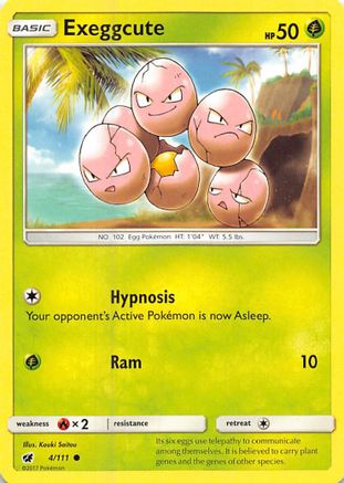 Exeggcute 004/111 SM Crimson Invasion - Common