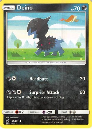 Deino 060/111 SM Crimson Invasion - Common