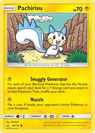 Pachirisu 049/156 SM Ultra Prism - Common