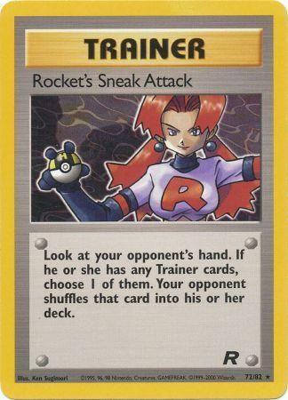 Rocket's Sneak Attack (72) (72) 072 - Unlimited Team Rocket - Rare
