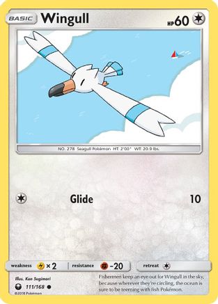 Wingull 111 SM Celestial Storm - Common