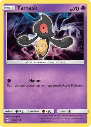 Yamask 099/214 SM Lost Thunder - Common