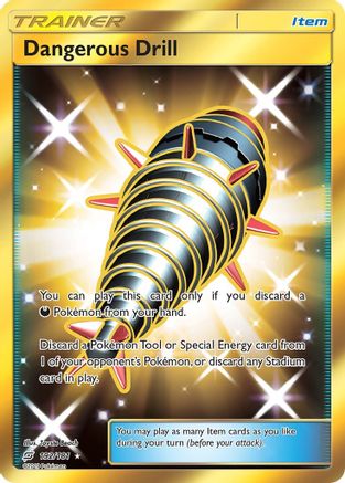 Dangerous Drill (Secret) 192 - Holofoil SM Team Up - Secret Rare