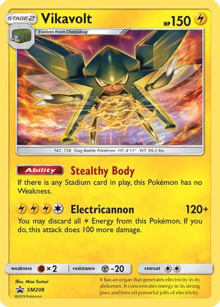 Vikavolt - SM208 - Holofoil SM Promos - Promo