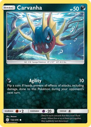 Carvanha 132 SM Cosmic Eclipse - Common