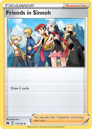 Friends in Sinnoh 131/159 Crown Zenith - Uncommon