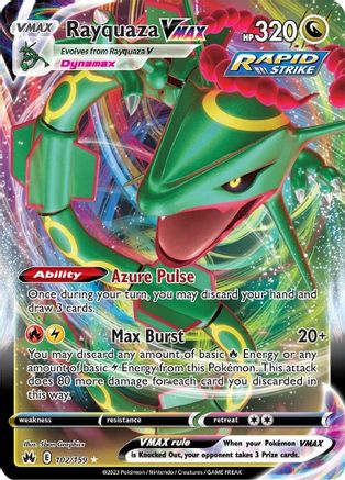 Rayquaza VMAX (102) (102) 102/159 - Holofoil Crown Zenith - Ultra Rare
