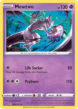 Mewtwo (Cosmos Holo) 056/172 - Holofoil Miscellaneous Cards & Products - Promo