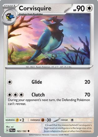 Corvisquire 165/193 SV02 Paldea Evolved - Uncommon