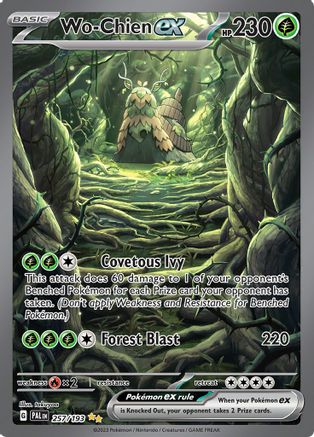 Wo 257/193 - Holofoil SV02 Paldea Evolved - Special Illustration Rare