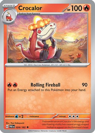 Crocalor 024/182 SV04 Paradox Rift - Uncommon