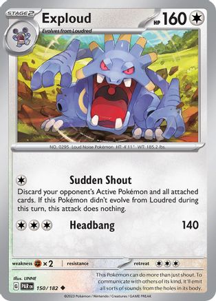 Exploud 150/182 SV04 Paradox Rift - Uncommon