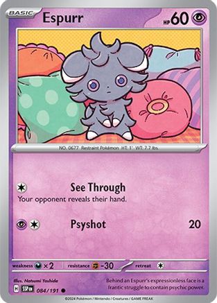 Espurr 084/191 SV08 Surging Sparks - Common