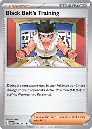 Black Belt's Training 096/131 SV Prismatic Evolutions - Common