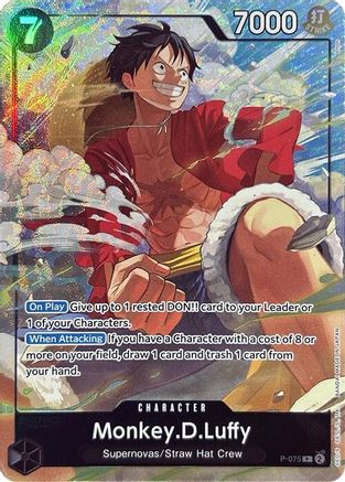 Monkey.D.Luffy (Premium Card Collection -Best Selection Vol. 3-) (P-07 – VulcanCollectibles
