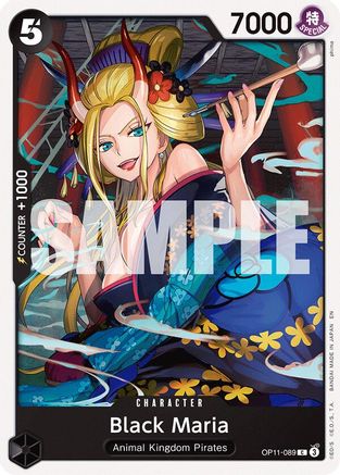 Black Maria (OP11-089) - A Fist of Divine Speed