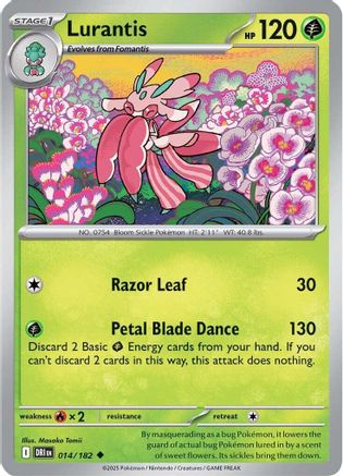 Lurantis 014/182 SV10 Destined Rivals - Uncommon