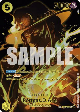 Portgas.D.Ace (SP) (ST13-011) - Legacy of the Master Foil