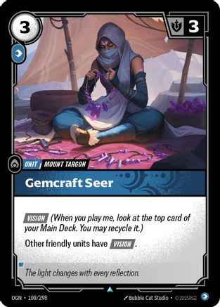 Gemcraft Seer (100/298) - Origins