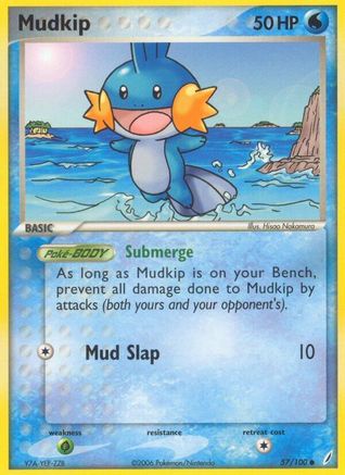 Mudkip 057/100 Crystal Guardians - Common