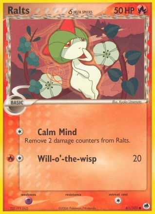 Ralts (Delta Species) 061 Dragon Frontiers - Common