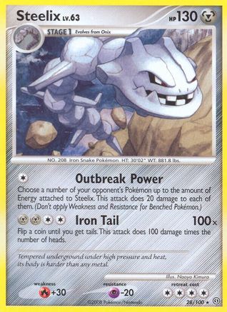 Steelix Stormfront - Rare