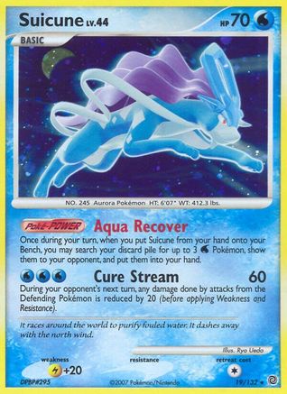 Suicune/132 - Holofoil Secret Wonders - Holo Rare