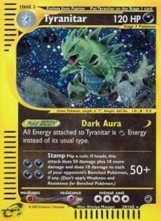 Tyranitar (29) - Holofoil Expedition - Holo Rare