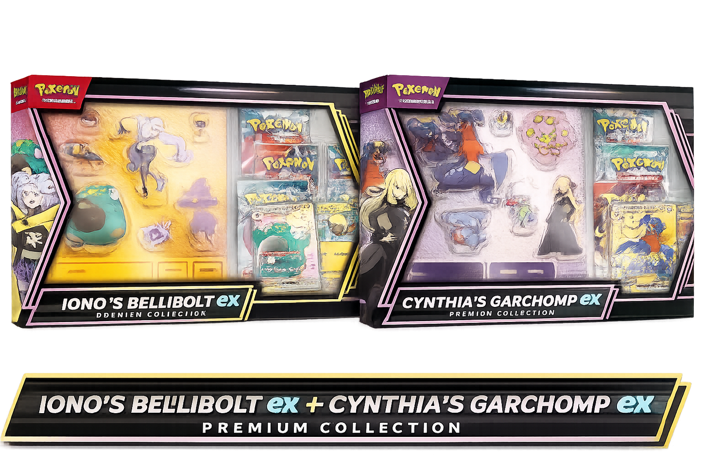 Iono Bellibolt x Cynthia Garchomp bundle ( Exclusive )