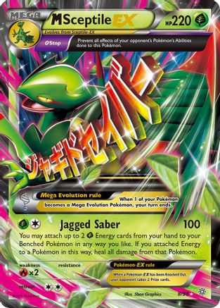 M Sceptile EX (008/98) [XY  Ancient Origins] Holofoil - Ultra Rare