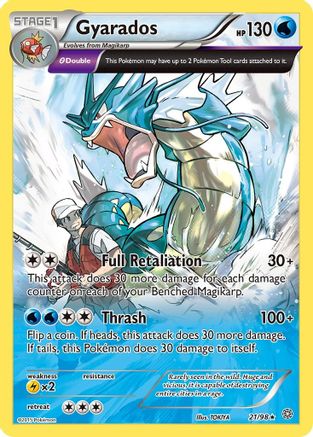 Gyarados (021/98) [XY  Ancient Origins] Holofoil - Holo Rare