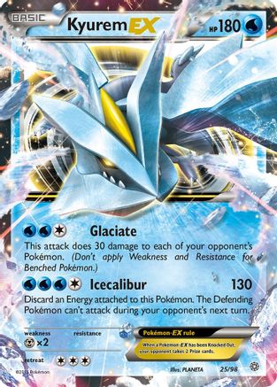Kyurem EX (025/98) [XY  Ancient Origins] Holofoil - Ultra Rare
