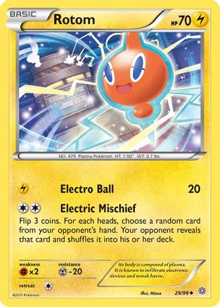 Rotom (029/98) [XY  Ancient Origins] Normal - Uncommon