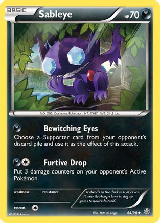 Sableye (044/98) [XY  Ancient Origins] Normal - Uncommon