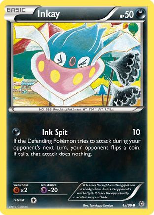 Inkay (045/98) [XY  Ancient Origins] Normal - Common