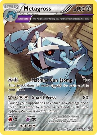 Metagross (050/98) [XY  Ancient Origins] Reverse Holofoil - Rare