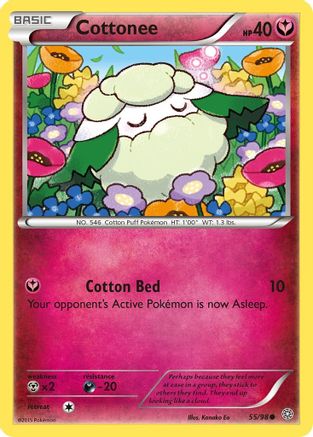 Cottonee (055/98) [XY  Ancient Origins] Normal - Common