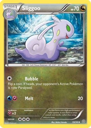 Sliggoo (059/98) [XY  Ancient Origins] Normal - Uncommon