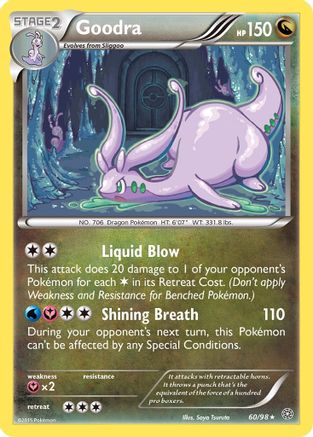 Goodra (060/98) [XY  Ancient Origins] Holofoil - Holo Rare