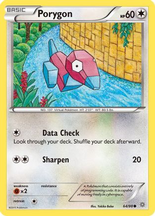 Porygon (064/98) [XY  Ancient Origins] Normal - Common