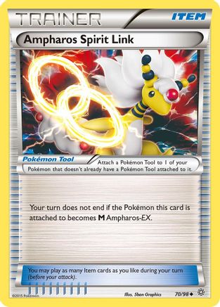 Ampharos Spirit Link (070/98) [XY  Ancient Origins] Normal - Uncommon