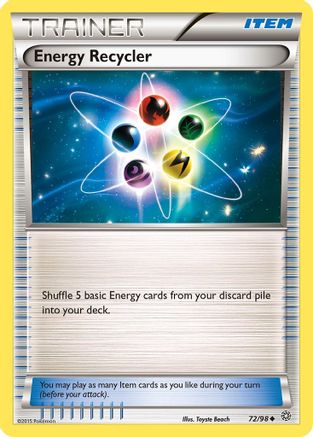 Energy Recycler (072/98) [XY  Ancient Origins] Normal - Uncommon