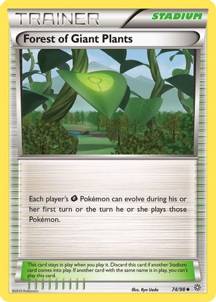 Forest of Giant Plants (074/98) [XY  Ancient Origins] Normal - Uncommon