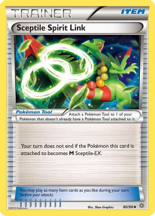 Sceptile Spirit Link (080/98) [XY  Ancient Origins] Normal - Uncommon