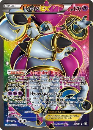 Hoopa EX (89 Full Art) (89/98) [XY  Ancient Origins] Holofoil - Ultra Rare
