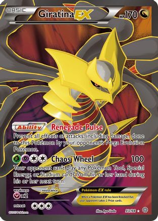 Giratina EX (93 Full Art) (93/98) [XY  Ancient Origins] Holofoil - Ultra Rare