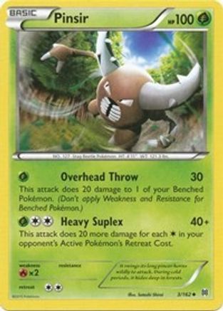 Pinsir (003/162) [XY  BREAKthrough] Normal - Uncommon