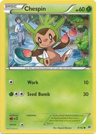 Chespin (008/162) [XY  BREAKthrough] Normal - Common