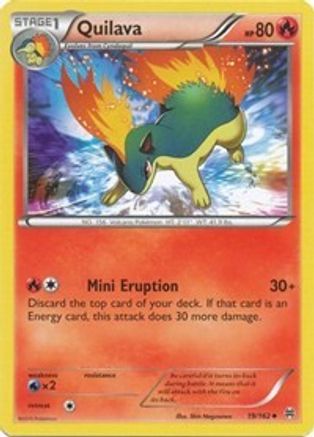 Quilava (019/162) [XY  BREAKthrough] Normal - Uncommon